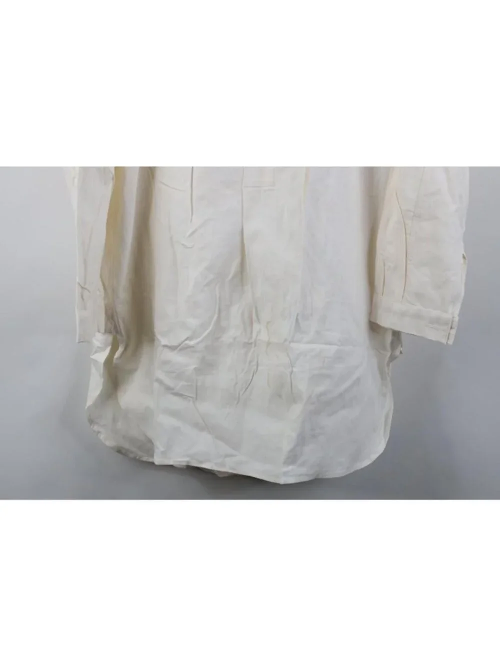 Deadstock 1950s Unissued German Military Mens 36 Hospital Grandpa Shirt